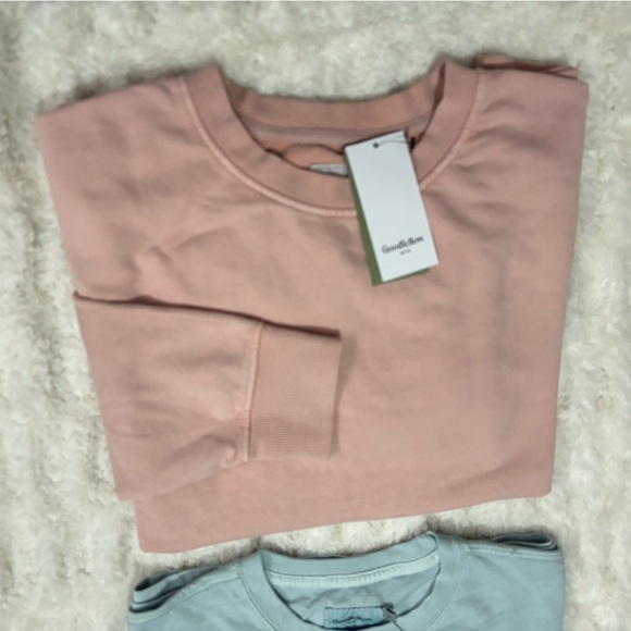 GOODIELLOW Bundle of Men's Crewneck Sweaters - Pink and Light Blue - Picture 6 of 16